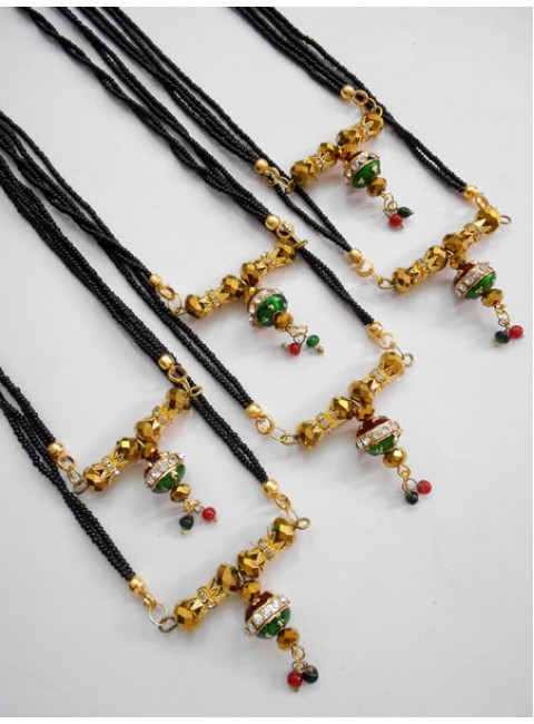 Meenakari Mangalsutra (6 Pcs)